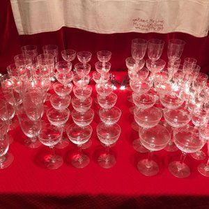 Fostoria Holly Crystal patter 6030 discontinued